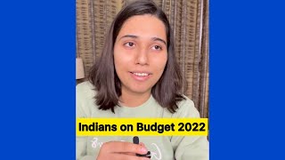 Indians react on Budget 2022 | Salonayyy | Saloni Gaur