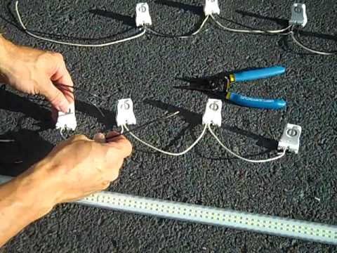 Led Light Tombstone Assembly - YouTube fluorescent ballast wiring diagram 