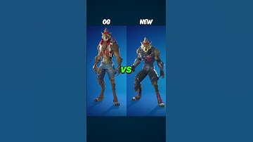 Fortnite Season 6 OG vs NEW Skins #shorts #fortnite