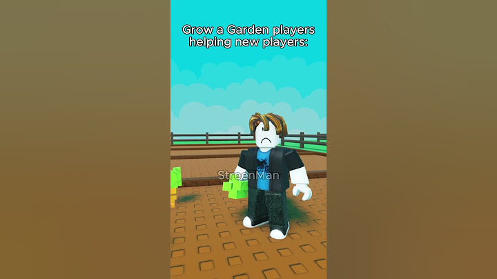Grow a Garden Players Helping Noobs #roblox #robloxanimation