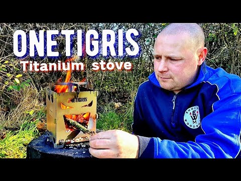 Titanium onetigris twig stove | ROCUBOID ONETIGRIS STOVE. - YouTube