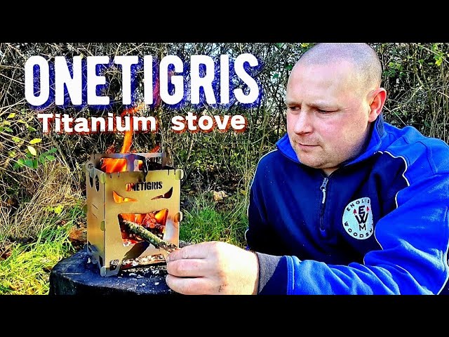 Titanium onetigris twig stove | ROCUBOID ONETIGRIS STOVE. - YouTube