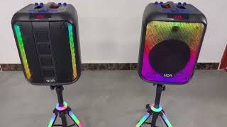 NDR 102A& 102B 12inch Portable Speaker with Stand#portablespeaker #partyspeaker #portablespeaker