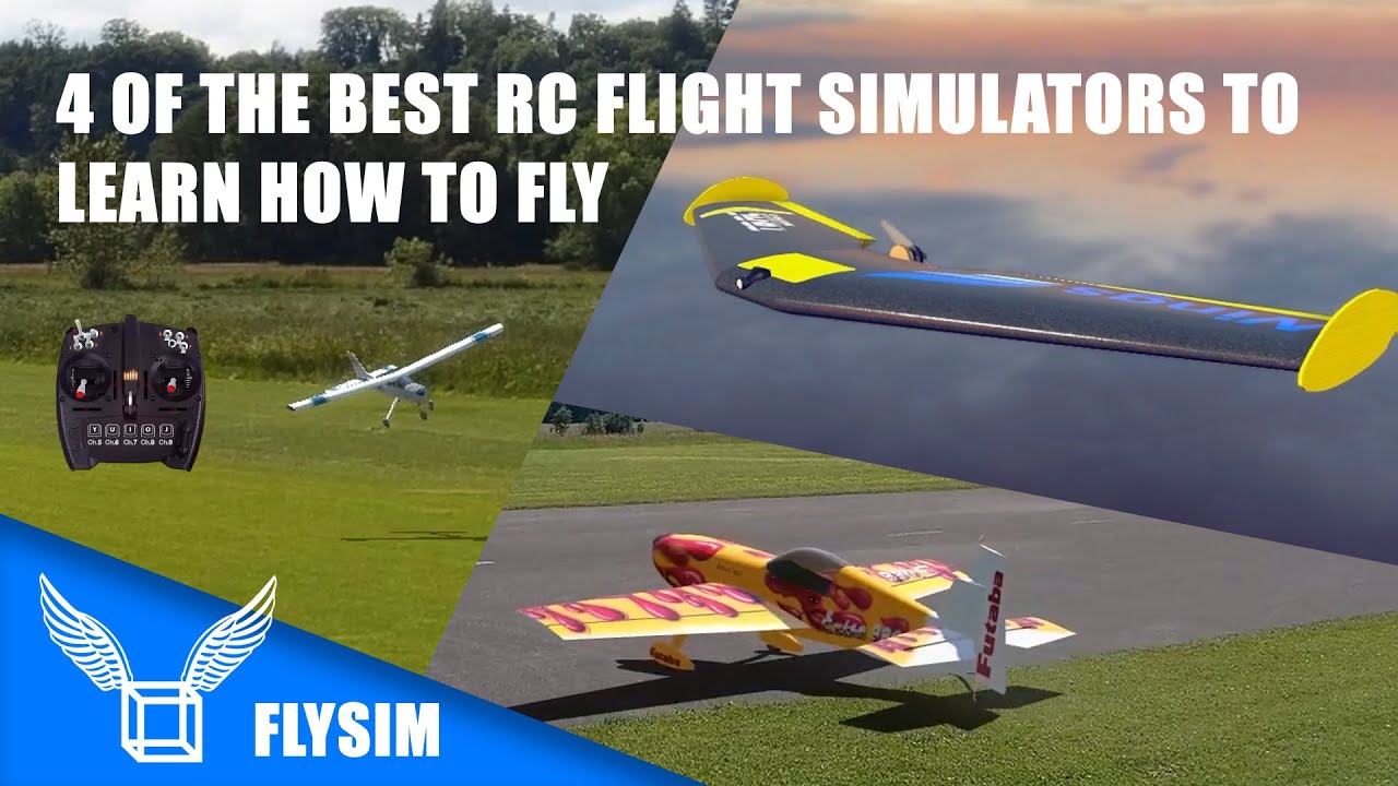 Learn to Fly RC with the Perfect Trainer RC Airplane or Simulator