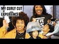 MY CURLY CUT EXPERIENCE | TYPE 4 HAIR | VERSUS SALON