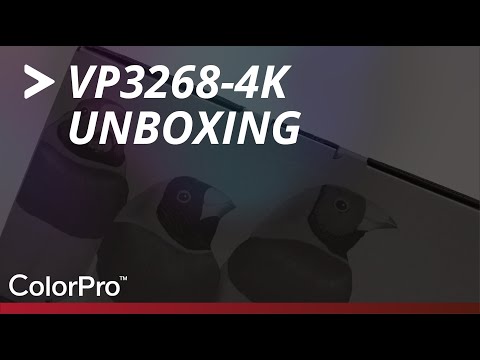 Unboxing the ViewSonic VP3268-4K UHD Professional Monitor