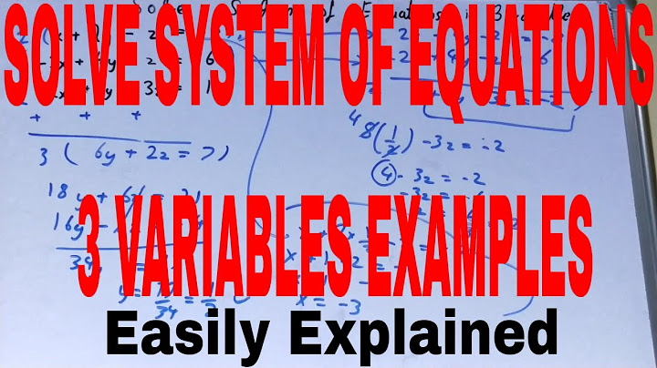 Solving systems of equations with 3 variables worksheet