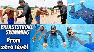 Learn Breaststroke Swimming from Zero, River Swimming Style, Swimming Tips For Beginners In Hindi