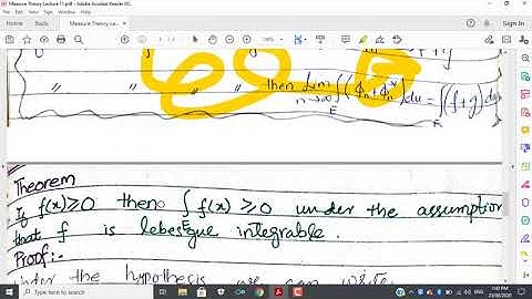 Measure Theory Lecture 11