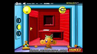 Monkey Go Happy Elevators 1 - Pencilkids Flash Game