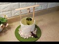 Easy Craft Ideas Water Well بئر ماء للزينة بخامات منزلية بسيطة 
