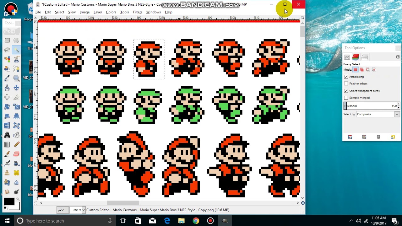 super mario world sprites editor