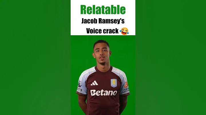 Jacob Ramsey's voice crack  #footballmemes #footballshorts #footballmeme #funny #memes