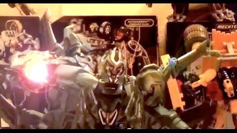 Episode 2 Megatrons Attacks Base | TRANSFORMERS STOP MOTION Light of the Moon