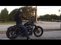 Harley Davidson Iron 883  exhaust sound Compilation