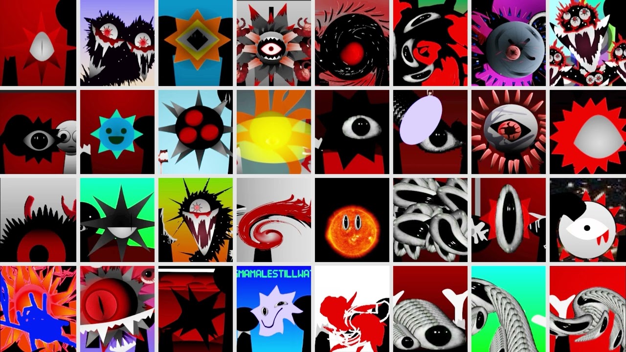 Incredibox Sprunki Mr. sun in all stages and mods Part 17 | Pixel_sprunki