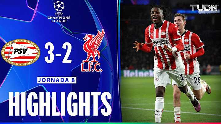 HIGHLIGHTS - PSV Eindhoven 3-2 Liverpool | UEFA Champions League 24/25 | TUDN