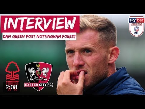 ������ Dan Green on Nottingham Forest under-23s 3 City under-23s 1 | Exeter