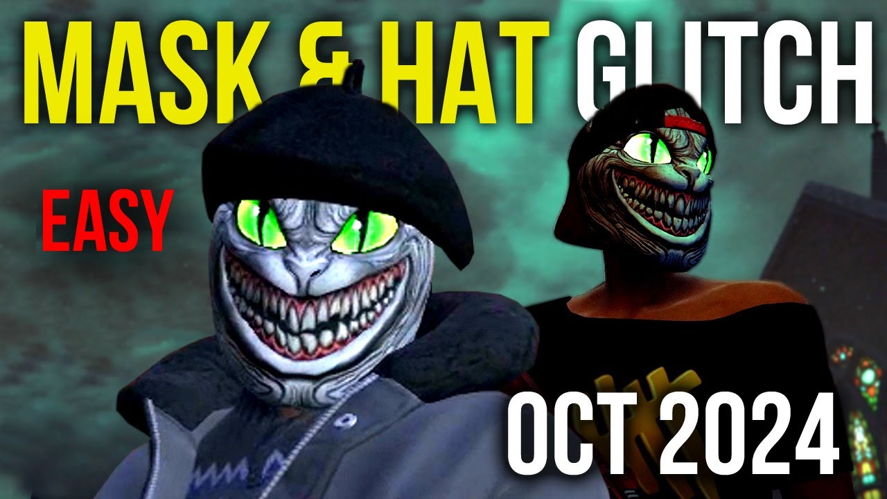 MASK And HAT Glitch With Outfit Workaround 2024 With Complete 