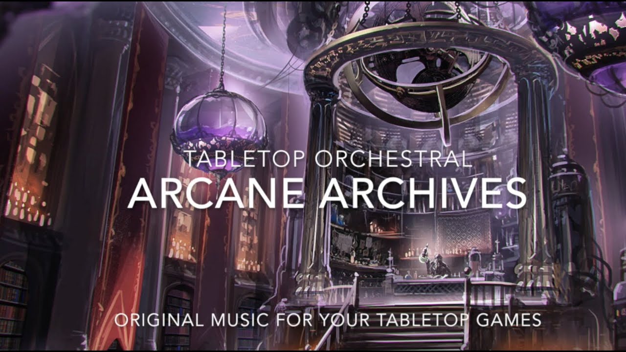 Tabletop Orchestral Arcane Archives, Wizards Shop / RPG Music / D&D