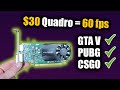 Can you game on a $30 Quadro craphics card? - Quadro k620 in 2022