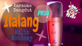 Karaoke Dangdut Ilalang - Aulia D Academy || Nada Pria