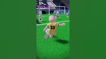 Lucky goal? #realfootball #rf24 #fifa #soccergame #soccer #soccervideogame #roblox #messi #shorts