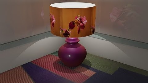 3ds Max Lamp Shade Effect - 5 Easy steps.