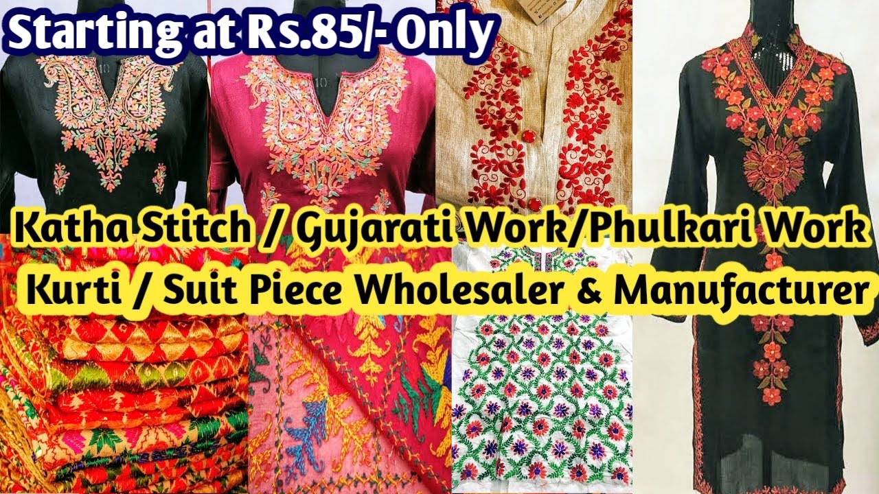 Aggregate 179+ phulkari work kurti