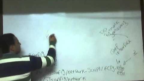 22-RH133 - Red Hat Linux System Administration (Network configuration Part 2) By Eng-Mostafa Hamouda