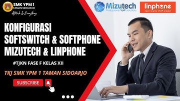 KONFIGURASI VOIP SERVER DENGAN MIZUTECH & LINPHONE#TJKN