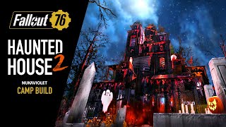 Fallout 76 Camp Build - Haunted House 2 (Adventure Mode Halloween Build)