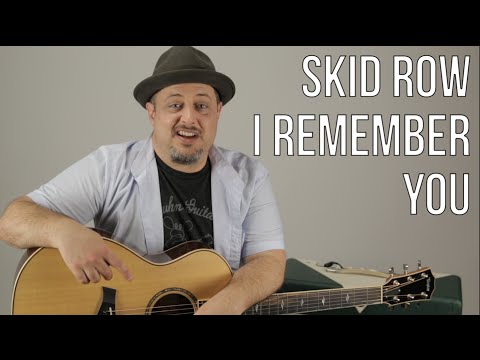 how-to-play-"i-remember-you"-by-skid-row-on-acoustic-guitar