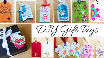 10 Gift tags | Best Homemade Gift Tag Ideas | Make your gifts special using Gift Tags