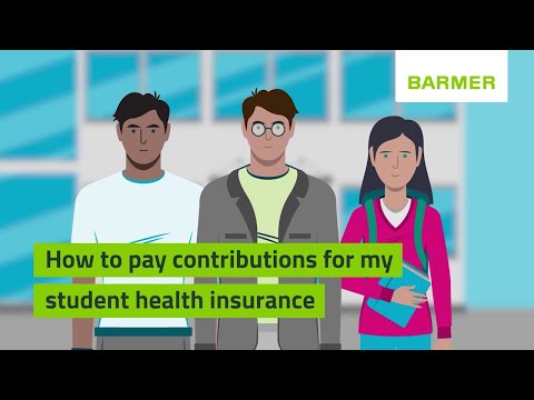 Health insurance contribution for STUDENTS in Germany
