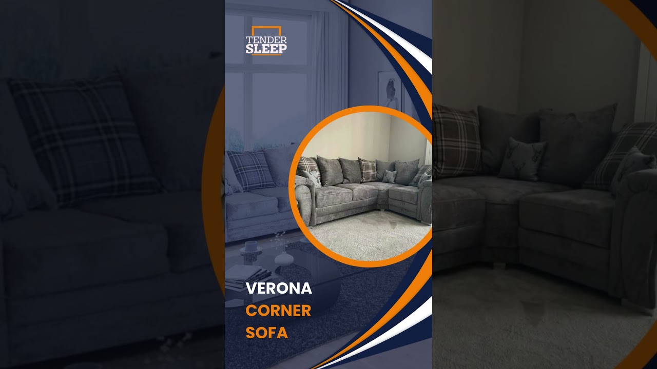 Verona Corner Sofa | Tender Sleep | Modern Comfort & Stylish Design