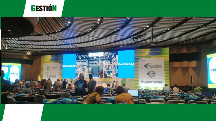 Así se viven los primeros minutos del Congreso Cooperativo de Confecoop 2023