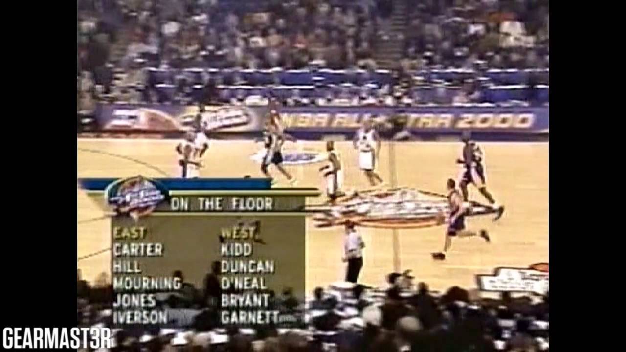 2000 NBA AllStar Game Best Plays (HQ) YouTube