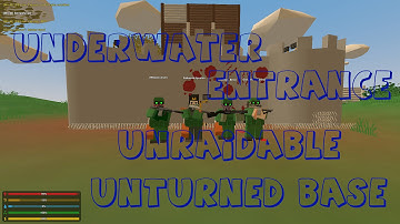Underwater Entrance Unraidable unturned base