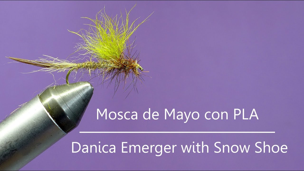 Montaje de una Emergente de Mosca de Mayo -Efémera Dánica-