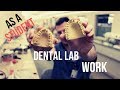 What DENTAL LAB WORK is Like in Dental School || Impressions and Duplicating Casts