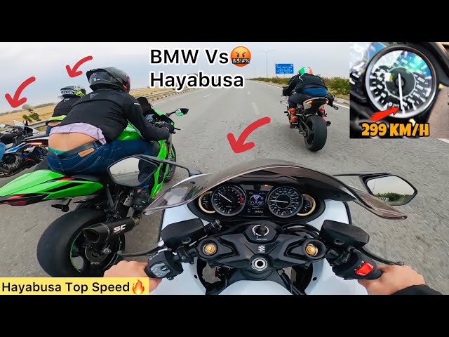 Hayabusa 300 lgadi🥵BMW Vs Hayabusa class=