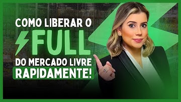 COMO LIBERAR O FULL DO MERCADO LIVRE RAPIDAMENTE | Natália Novaes 🚀🔥