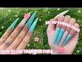 TOBEGLAM TRANSFER FOIL GLUE KIT REVIEW | HOW TO USE TRANSFER FOILS | 3XL SPRING DIP POWDER NAILS