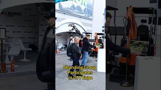 Shanding Group participates in the CTT Exhibition#excavators #miniexcavator #minidigger #excavator