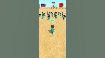 DIY 💔🚷😭 SQUID GAME 3D PLAY K SNIPER CHALLENGE #squidgame #jondada #trending #gaming