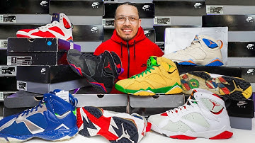 My ENTIRE Air Jordan 7 Sneaker Collection