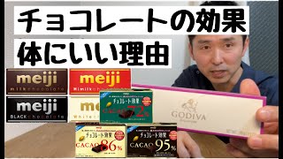 【チョコレートの効果】カカオの効果と体にいい理由？〜ゴディバ・明治チョコレート効果・明治ミルクチョコレートの商品比較〜