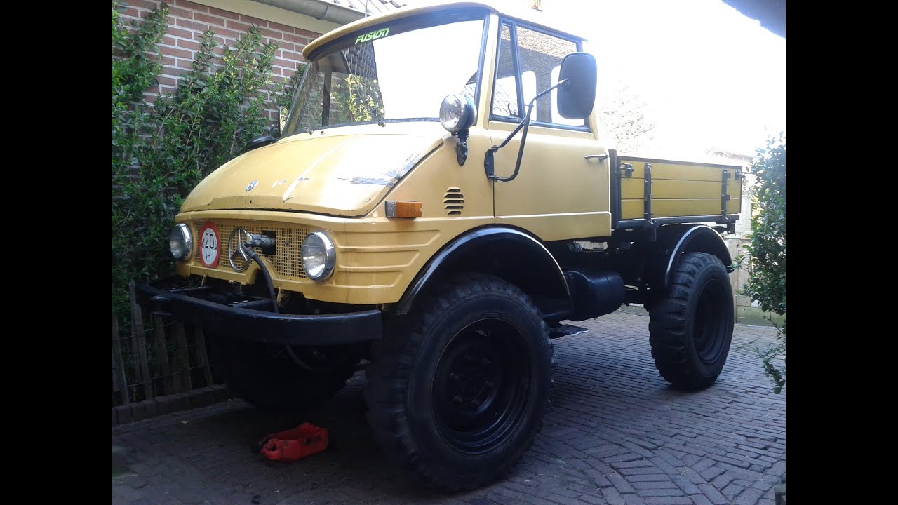 Mercedes Benz Unimog 421 1969 - YouTube
