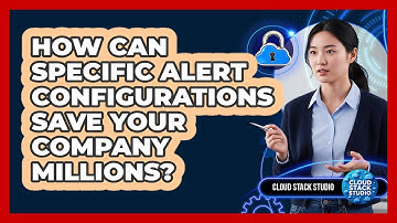 How Can Specific Alert Configurations Save Your Company Millions? - Cloud Stack Studio
